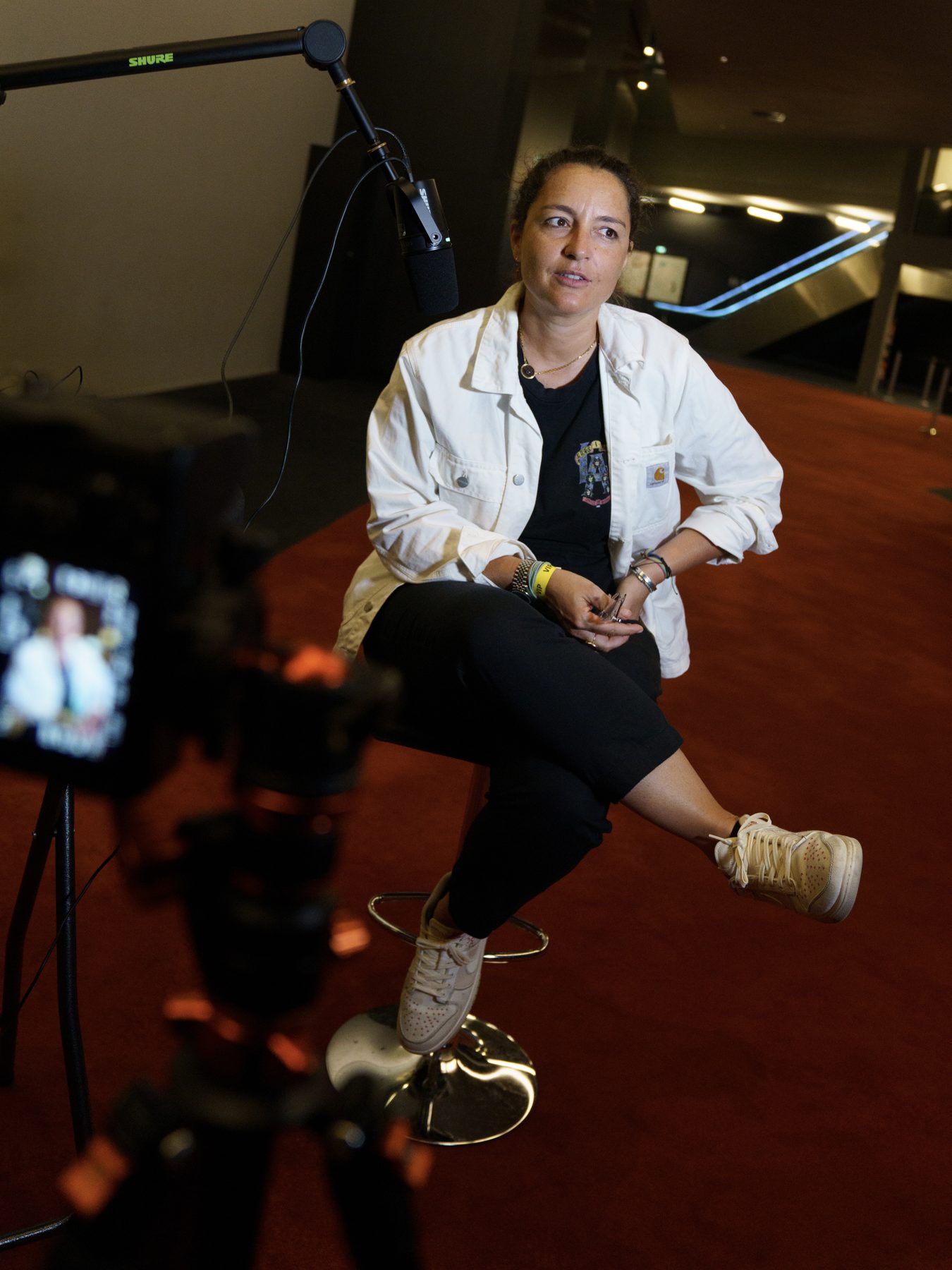 Tournage podcast au studio M3KAST, près de Bobigny