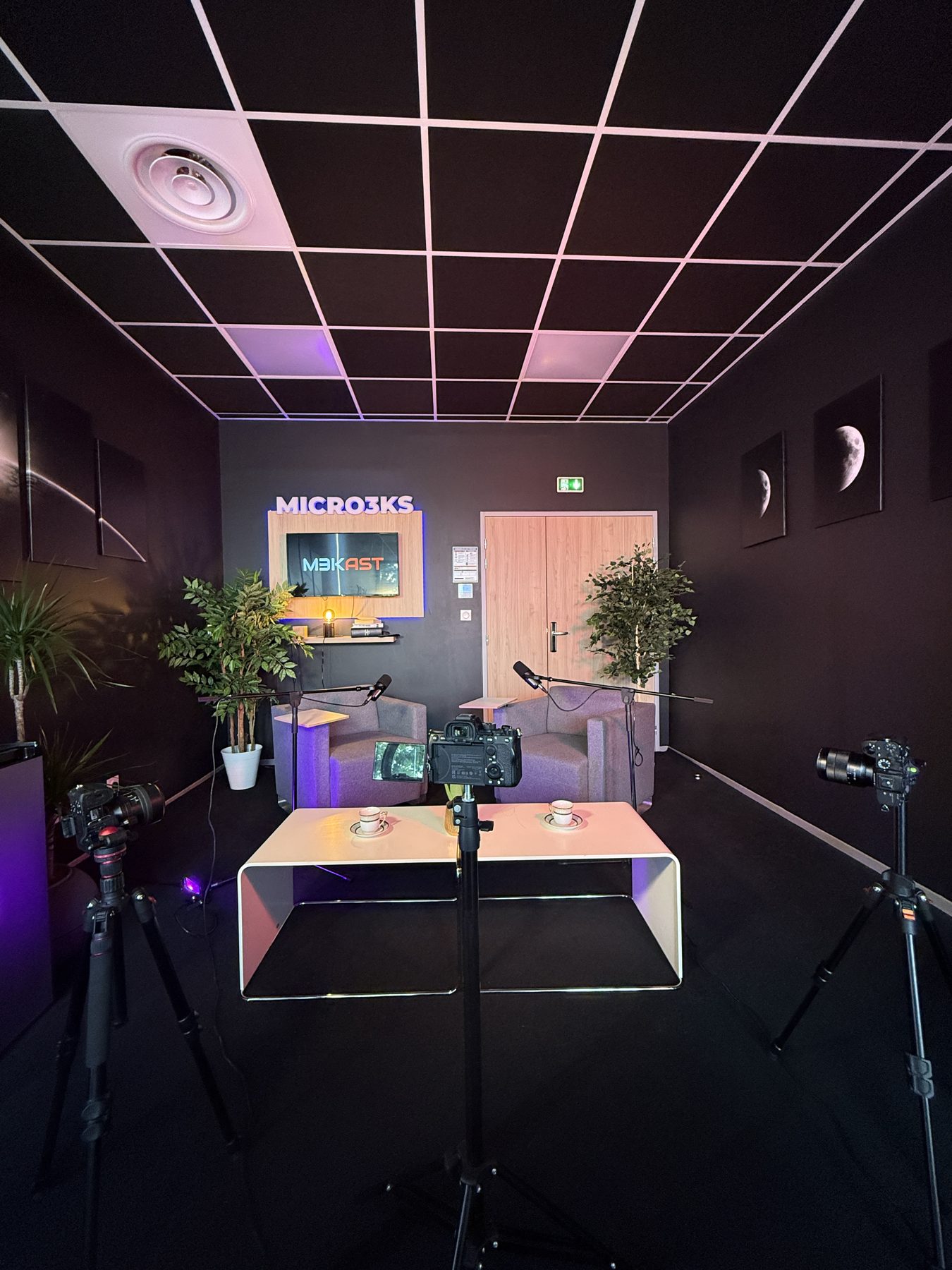 Plateau M3KAST prêt à tourner